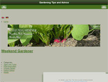 Tablet Screenshot of de.weekendgardener.net